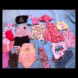 Girls summer lot 3/6 month